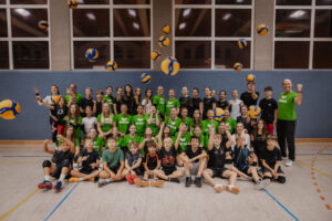 Nachwuchs der Sektion Volleyball Naturfreunde Raiffeisen Mondseeland