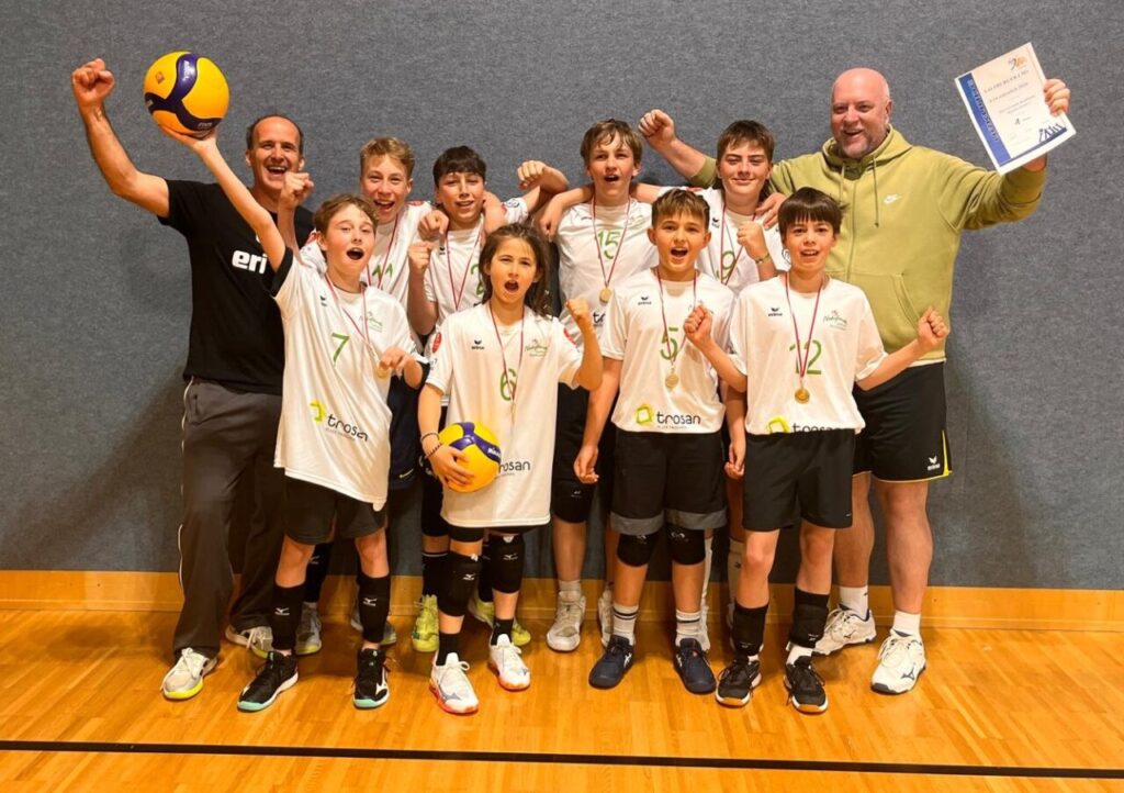 U14 Jungsmannschaft der Naturfreunde Mondsee holen sich Landesmeistertitel